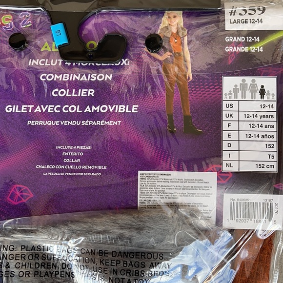 Zombies 2: Addison Children’s Costume! New! Blowout Price! - Picture 9 of 11